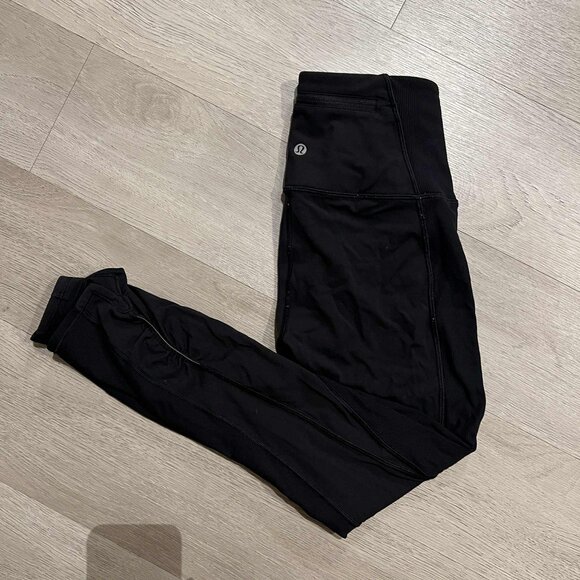 Lululemon Womens Black Leggings - Picture 1 of 8